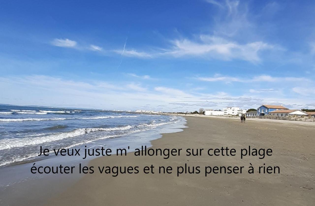 T2-3 Cabine Les Yuccas 200 M Plage Du Boucanet Rive Droite Grau Du Roi Ideal 2-4 Pers Le Grau-du-Roi Luaran gambar